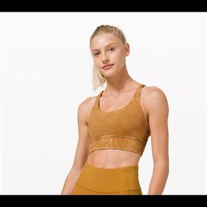 Lululemon Energy Bra Long Line Nulux Wash